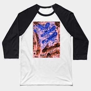 Urban Art NYC Street Graffiti Baseball T-Shirt